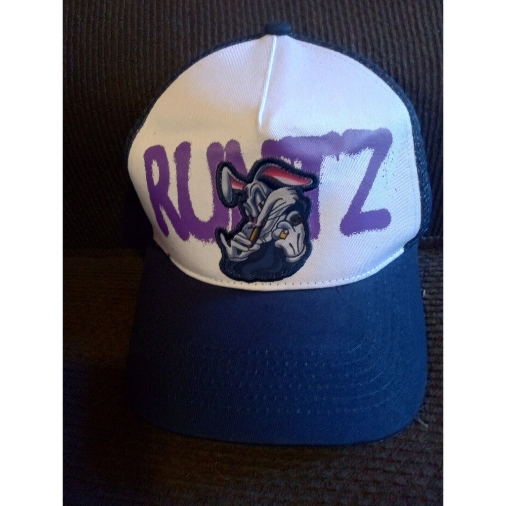 Runtz Trucker Cap Adjustable‎ Snapback Paidboyz Bunny Logo Purple White